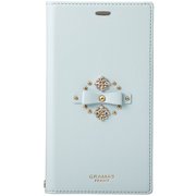 FEMME “Sweet” PU Leather Book Case for iPhone XR LightBlue [FLC-62518LBL]