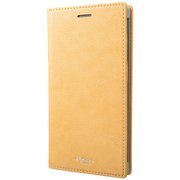 FEMME “Colo” PU Leather Book Case for iPhone XR Yellow [FLC-62538YLW]
