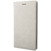 FEMME “Colo” PU Leather Book Case for iPhone XR Gray [FLC-62538GRY]