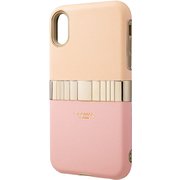 FEMME “Rel” Hybrid Shell Case for iPhone XR Pink [FHC-52518PNK]