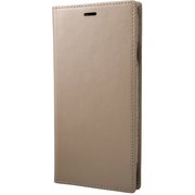 Italian Genuine Smooth Leather Book Case for iPhone XS Max Taupe [GLC-72418TPE]