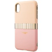 FEMME “Rel” Hybrid Shell Case for iPhone XS Max Pink [FHC-52418PNK]