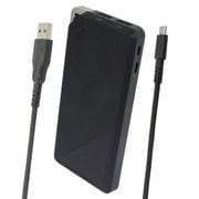 リチウムポリマーモバイルバッテリー 10000mAh USB Type-Cポート搭載 ブラック OWL-LPB10006K-BK