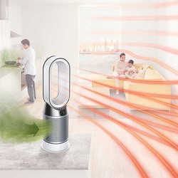 ヨドバシ.com - ダイソン Dyson HP04WS [空気清浄機能付ファンヒーター