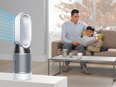 ヨドバシ.com - ダイソン Dyson HP04IB [空気清浄機能付ファンヒーター