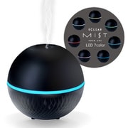エクリアアロマミスト AC電源 抗菌加湿器 ブラック HCE-HU11BK