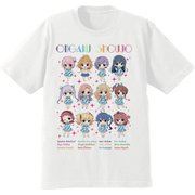 音楽少女 Tシャツ SDキャラ全員集合！ Lサイズ [キャラクターグッズ]