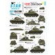 SD35-C1166 [1/35スケール デカール 朝鮮戦争におけるアメリカ海兵隊のM4A3(105)のドーザー型、火炎放射器装備型 戦闘指揮型「ヤマアラシ」]