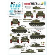 SD35-C1167 [1/35スケール デカール 朝鮮戦争のアメリカ海兵隊所属のM46パットン]