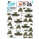 SD35-C1173 [1/35スケール デカール スペイン内戦＃5 T-26 共和党側のT-26m / 1933年]