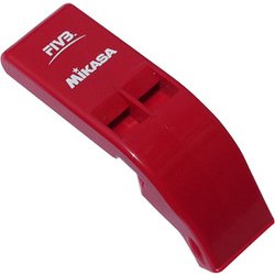 BEAT500R [バレーボールホイッスル コルクなし アカ]