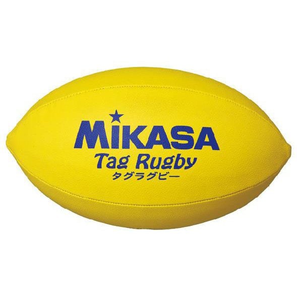 MIKASA ミカサTRY [タグラグビーボール 軽量300g 黄]Ω