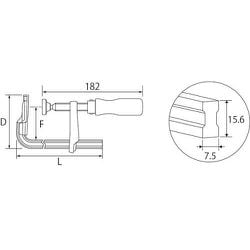 ヨドバシ.com - トップ工業 TOP LC-150S [L型クランプ(LC型) 最大口開150mm] 通販【全品無料配達】