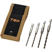 鉄工ドリル4本セット 3.0-5.0mm4本ケース付 ETD-3050DKS