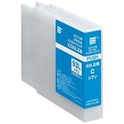 互換リサイクルインクカートリッジ エプソン ICC93L シアン(顔料) ECI-E93L-C