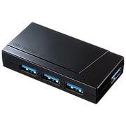 USB-3H418BK [USB 3.1 Gen1ハブ 4ポート セルフ/バスパワー両用 ブラック]