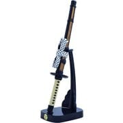 №120 ミニ陣太刀黒 1本立て [21cm]