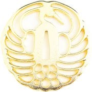 鍔 鶴透かし鍔 石田三成 [直径79mm]
