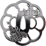 鍔 桐ノ図透し鍔 柴田勝家 [直径78mm]