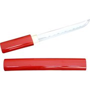 短刀 赤塗 6寸 [全長32cm]