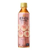 紅茶花伝CRAFTEA贅沢しぼりピーチティー 410ml×24本
