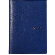 ダイアリー A6 1日1ページ シープ 2019年1月始まり ネイビー 64212