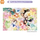 97-001 パズルデコレーション Floral Dream フローラル・ドリーム [ジグソーパズル 1000ピース（完成サイズ：50×75cm）]