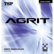 020016 0040 C [TSP（ティーエスピー） 卓球ラバー アグリット 赤 中 020016]
