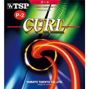 020125 0040 C [TSP（ティーエスピー） 卓球ラバー カール P‐2 ソフト 赤 中 020125]