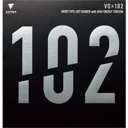 020222 0020 2.0 [卓球ラバー VO＞102 黒 2.0 020222]