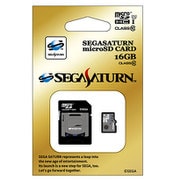 セガサターン microSDHCカード 16GB プラスSDアダプター STFW103-SA