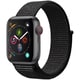 Apple Watch Series 4（GPS＋Cellularモデル）- 40mm スペースグレイアルミニウムケース と ブラックスポーツループ MTVF2J/A