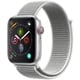 Apple Watch Series 4（GPS＋Cellularモデル）- 44mm シルバーアルミニウムケース と シーシェルスポーツループ MTVT2J/A