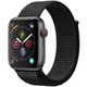 Apple Watch Series 4（GPS＋Cellularモデル）- 44mm スペースグレイアルミニウムケース と ブラックスポーツループ MTVV2J/A