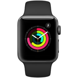 月末値下げ。未開封Apple Watch series3 38㎜ スペースグレー-