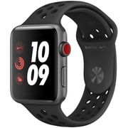 Apple Watch Nike+ Series 3(GPS+Cellularモデル)- 42mm スペースグレイアルミニウムケース と アンスラサイト/ブラック Nikeスポーツバンド MTH42J/A