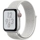 Apple Watch Nike+ Series 4（GPS＋Cellularモデル）- 40mm シルバーアルミニウムケース と サミットホワイト Nikeスポーツループ MTXF2J/A