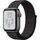 Apple Watch Nike+ Series 4（GPS＋Cellularモデル）- 40mm スペースグレイアルミニウムケース と ブラック Nikeスポーツループ MTXH2J/A