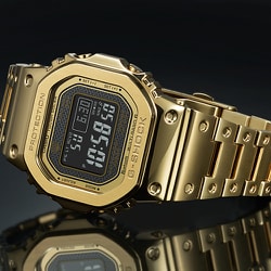 ヨドバシ Com カシオ Casio G Shock ジーショック Gmw B5000gd 9jf G Shock Origin 電波ソーラーウォッチ Bluetooth対応 フルメタル オールゴールド 通販 全品無料配達