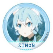 ソードアート・オンライン ポリカバッジ Vol.2 シノン [キャラクターグッズ 約直径50×D4mm]