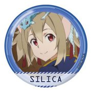 ソードアート・オンライン ポリカバッジ Vol.2 シリカ [キャラクターグッズ 約直径50×D4mm]
