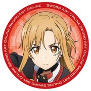 ソードアート・オンライン カザリー アスナ [キャラクターグッズ 約直径102×D6mm]