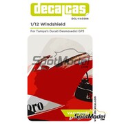 VAC006 ドゥカティ デスモセディチGP3用 ウインドシールド [1/12スケール ディティールアップパーツ]
