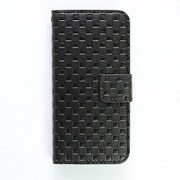 LG-PIP5-SC2-BK [iPhone SE/5s/5c/5用 レザーメッシュケース ブラック]