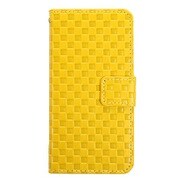 LG-PIP5-SC2-YE [iPhone SE/5s/5c/5用 レザーメッシュケース イエロー]