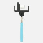 遠隔操作シャッター付き自撮り棒 Selfo（セルフォ）ブルー LG-SF1-L