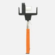遠隔操作シャッター付き自撮り棒 Selfo（セルフォ）オレンジ LG-SF1-O