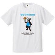 BSK18003 1 XXL [バスケットボール ウェア 男女兼用 Tシャツ 半袖 DryTEE Sky's The Limit XXLサイズ ホワイト]