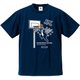 BSK18005 21 S [バスケットボール ウェア 男女兼用 Tシャツ 半袖 DryTEE エンジェルレイアップ Sサイズ ネイビー]