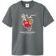 BSK18006 133 XL [バスケットボール ウェア 男女兼用 Tシャツ 半袖 DryTEE ZONE1 XLサイズ ヘザーグレー]